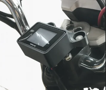 Suporte billet para wideband e instrumentos de performance em guidão de moto